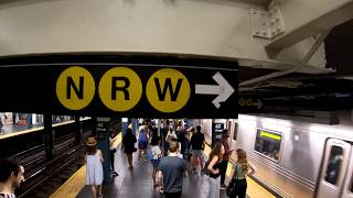 ⁴ᴷ The Busiest NYC Subway Station Times Square–42nd StreetPort Authority Bus Terminal [upl. by Quintilla]