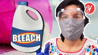 How To Use Bleach Disinfectant [upl. by Nataniel206]