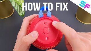 How to FIX  UE Wonderboom 2 does not connect does not charge [upl. by Rudwik]