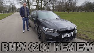 BMW 3 Series Review  320d MSport [upl. by Anelat45]