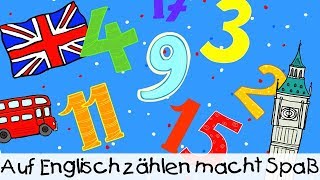 🏰 Auf Englisch zählen macht Spaß  Kinderlieder zum Lernen [upl. by Tanhya]