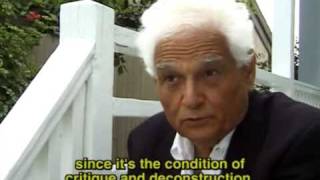 Jacques Derrida  On being [upl. by La Verne618]