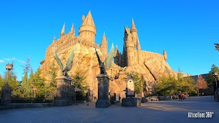 Wizarding World of Harry Potter Land Tour 2021  Universal Studios Hollywood  Hogwarts Castle [upl. by Kidder]