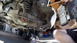 Ford Ranger Suspension Overhaul Part 1 Disassembely [upl. by Ylrbmik889]