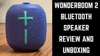 Ultimate Ears Wonderboom 2 Bluetooth Speaker Review and Unboxing [upl. by Theodore]