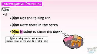 Interrogative Pronouns Kinds of Pronouns Part4  English  Grade5  Tutway [upl. by Ishii]