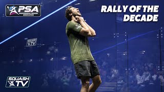 TOP 10 MENS SQUASH RALLIES OF THE DECADE [upl. by Kidd777]