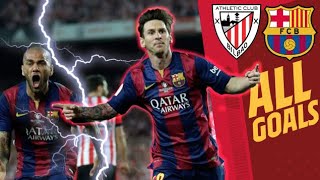 ⚽💥 ALL GOALS vs ATHLETIC CLUB in COPA DEL REY FINALS [upl. by Nyltyak243]