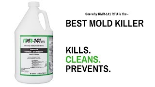 Best Mold Killer amp Disinfectant  RMR141 RTU [upl. by Champagne632]