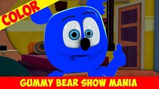 The Fly BLUE Gummy Bear  Gummy Bear Show MANIA [upl. by Cordova]