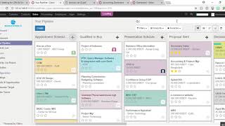 Odoo CRM Demo [upl. by Dnalyaw213]