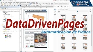 Automatizacion de Planos Catastrales  Data Driven Pages [upl. by Honig]