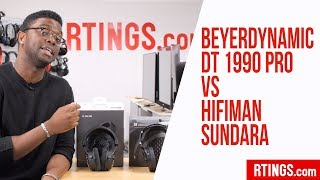 Beyerdynamic DT 1990 Pro Vs HiFiMan Sundara Headphones Review  RTINGScom [upl. by Anima]