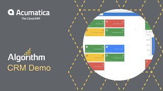 Acumatica Customer Management CRM Demo [upl. by Lorenz]