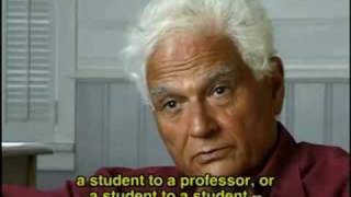 Jacques Derrida on American Attitude [upl. by Ymmot]