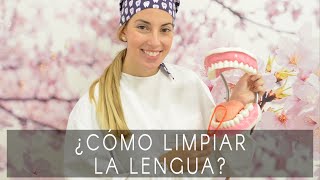 ¿Cómo limpiar correctamente la lengua [upl. by Hedvah]