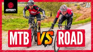 GMBN Vs GCN  From Here To There MTB Vs Road Bike Race [upl. by Watanabe]