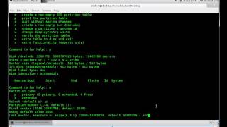 Linux Partitions using fdiskMBR  Linux Tutorial 26 [upl. by Noseimaj223]