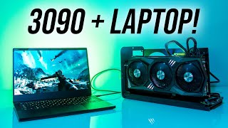 RTX 3090 Gaming Laptop 🤯 2080 Ti eGPU Comparison [upl. by Alvin]