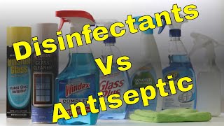 Disinfectant vs Antiseptic [upl. by Arndt]