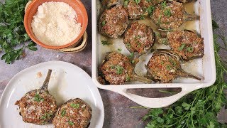 Italian Stuffed Artichokes [upl. by Hulton]