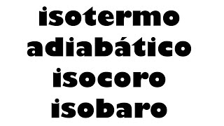 APLICACIONES DEL PRIMER PRINCIPIO DE LA TERMODINAMICA  Termodinámica [upl. by Schroth]