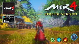 MIR4  English Version  MMORPG Gameplay AndroidIOS [upl. by Jacquie]