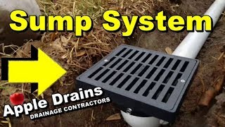 Back Yard Sump System How to Install [upl. by Joya]