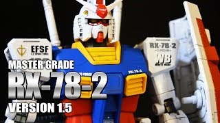 Bandai Master Grade RX782 GUNDAM 15 1100 scale model kit [upl. by Airtemak]