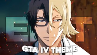 Aizen x Urahara  GTA IV Theme Edit [upl. by Burris]